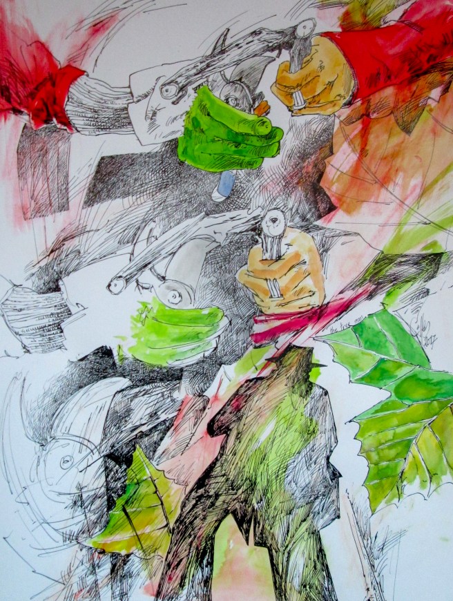 the tree man 2017 73x55